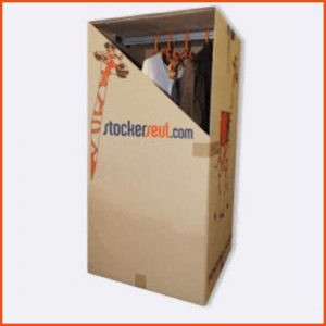 Carton penderie 25 cintres