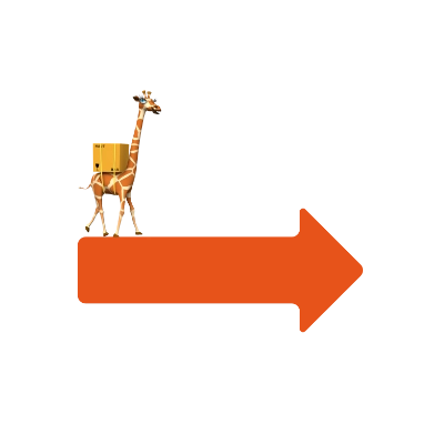 Girafe au début