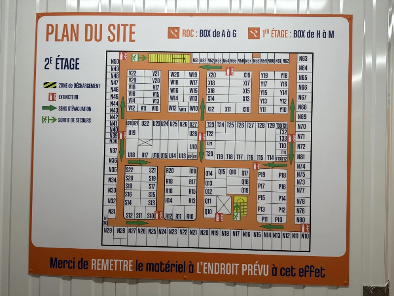 Services pour la construction de box de stockage avec CB2S